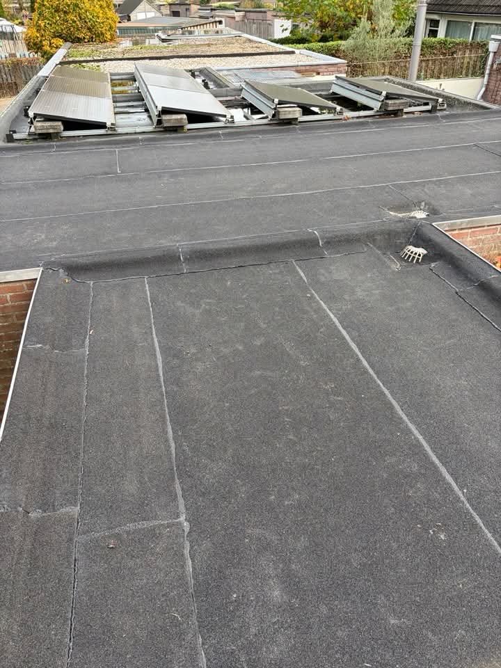 Bitumen Plat dak renovatie oss